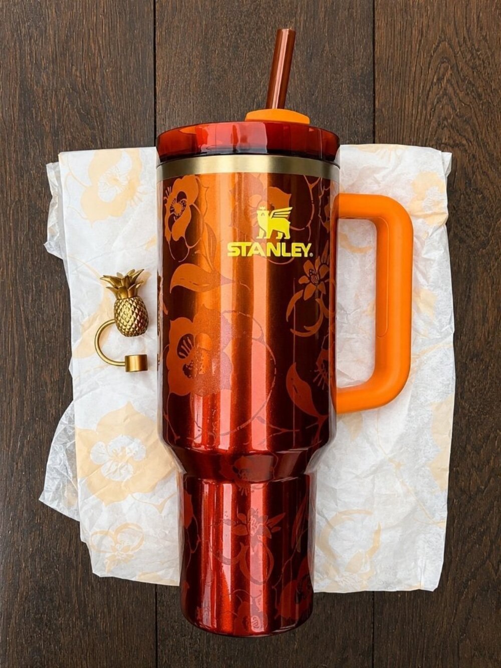 🔥 Stanley x Magnolia Limited Edition Quencher H2.0 FlowState Tumbler 40oz